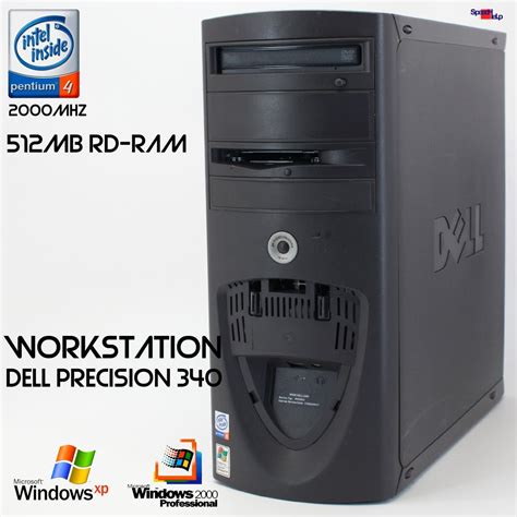 PROFI WORKSTATION DELL PRECISION WS 340 512MB RDRAM COMPUTER PC SERVER ...