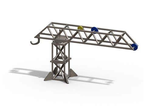 Group J Crane Project Proposal Homepage: Individual Design CAD model - Rajinder Sidhu