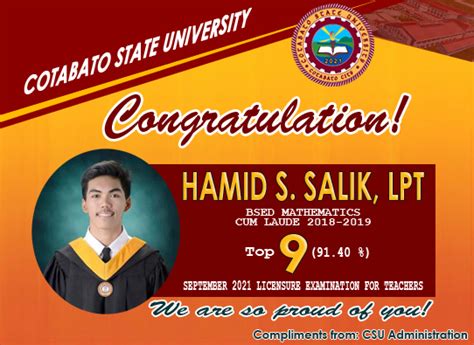 Welcome to Cotabato State University