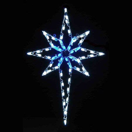 Star of Bethlehem - C7 LED Light Display - 4.8 ft H | Christmas star ...