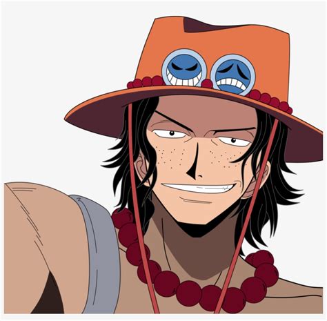 Ace One Piece Face - 925x864 PNG Download - PNGkit