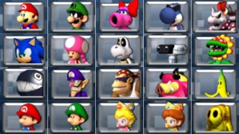 Mario Kart 7 CTGP-7 1.4 // All Playable Characters - YouTube