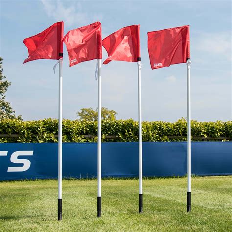 Rugby Spring Loaded 25mm Corner Flag | Net World Sports