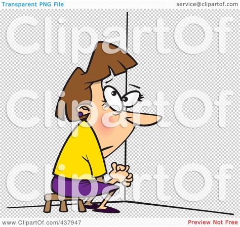 Royalty-Free (RF) Clip Art Illustration of a Cartoon Businesswoman ...