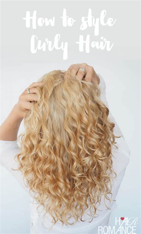 How to wash and style curly hair - Hair Romance