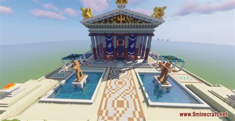 Greek Temple of Poseidon Map 1.17.1 for Minecraft - Mc-Mod.Net