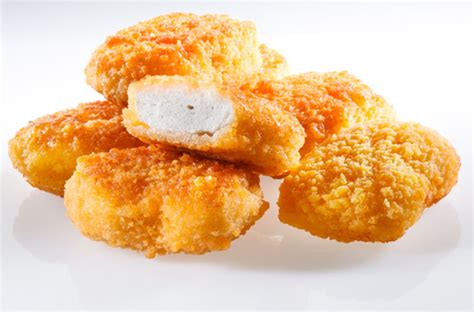 Study: Less than 50 percent of a chicken nugget is actually "chicken ...