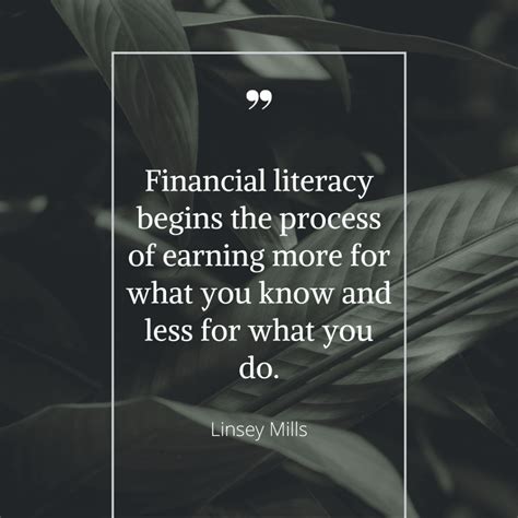 Financial Literacy Quotes