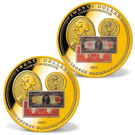 Gold Certificates of the United States Commemorative Coin Set | Gold-Layered | Gold | American Mint