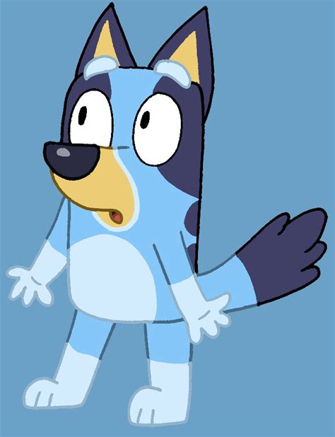 SAI: Bluey surprised by cmara on DeviantArt