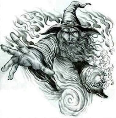 9 Evil wizard tattoos ideas | wizard tattoo, tattoos, body art tattoos