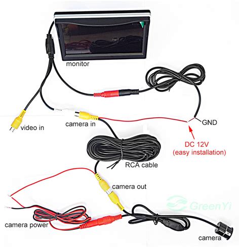 Wiring Diagram For Reversing Camera