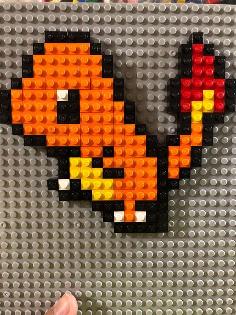 Pokemon Pixel Art Using Lego and Bricks - Etsy