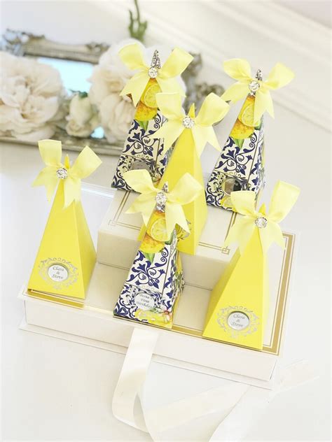 Lemon Party Favors Decor Lemon Bridal Shower Favor Lemon - Etsy