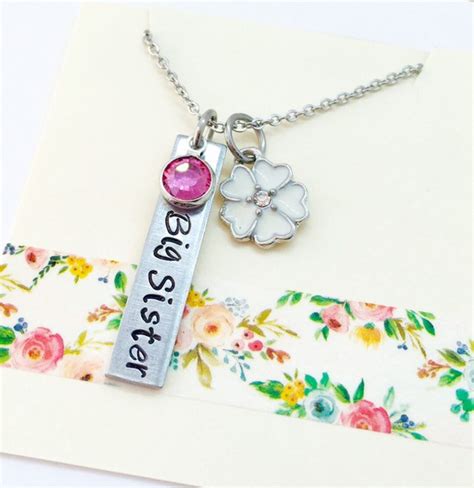 Big Sister Necklace, Big Sister Jewelry - Etsy