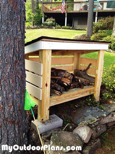 20 Easy-to-Build DIY Firewood Shed Plans and Design Ideas