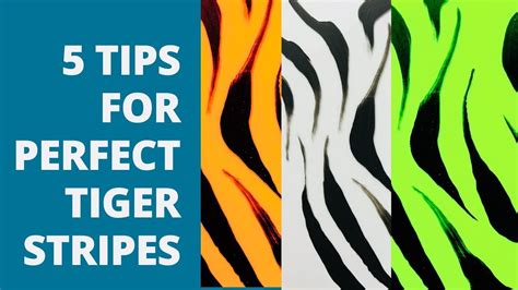 5 Techniques for Perfect Tiger Stripes - Free Face Painting Course ...