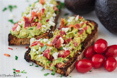 Smashed Avocado on Toast - Rocky Mountain Cooking