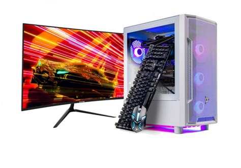 SKYTECH GAMING Skytech Gaming Archangel 4.0 Bundle with 27” Curved monitor (SGSTARCH40623WORBUN1)