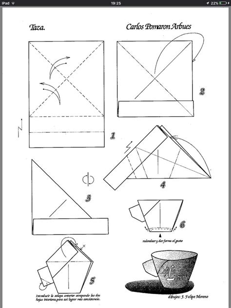 Origami Coffee Cup | Origami cup, Origami diagrams, Origami and kirigami