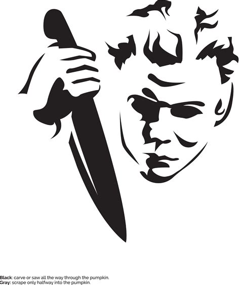 Michael Myers Stencil