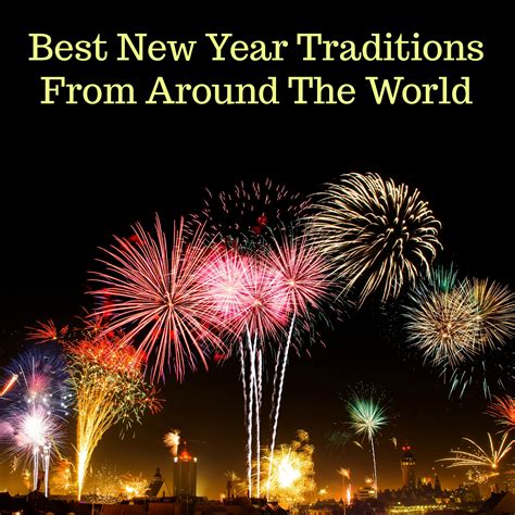 Best New Year Traditions From Around The World – A Nation of Moms