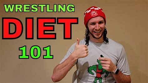 Wrestling Diet - Cutting Weight Diet for Wrestlers - YouTube