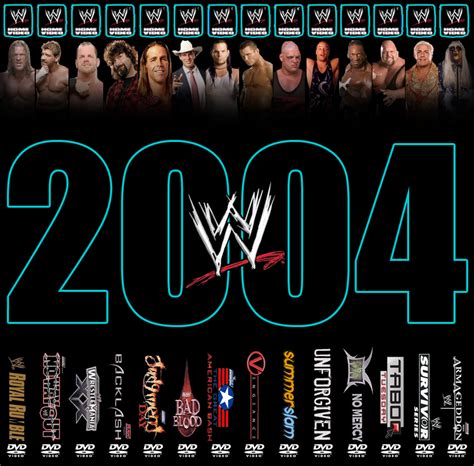 WWE DVD COLLECTION SPINE 2004 by FusionDesignings on DeviantArt