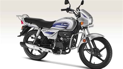 Hero Honda Splendor Plus Shines In The New Silver Nexus Blue Color