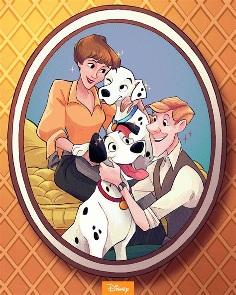 Download 101 Dalmatians Parents Photo Wallpaper | Wallpapers.com