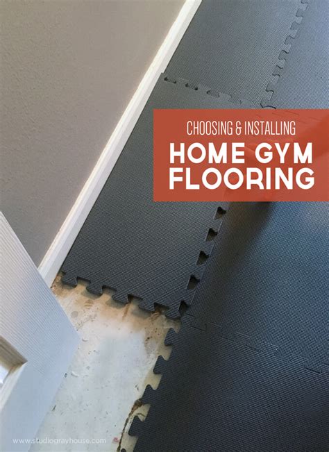 Choosing the Right Home Gym Floor Mats - Gray House Studio