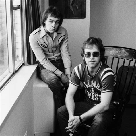 Lyricist Bernie Taupin (right), turns 68 today - he was born 5-22 in 1950 - here he is with ...