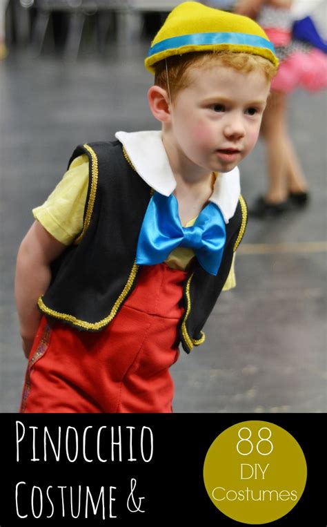 Pinocchio Costume Plus 88 Other DIY Halloween Costumes - Eclectic Momsense