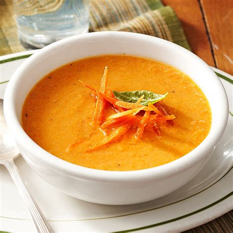 Roasted Carrot Soup Recipe - EatingWell