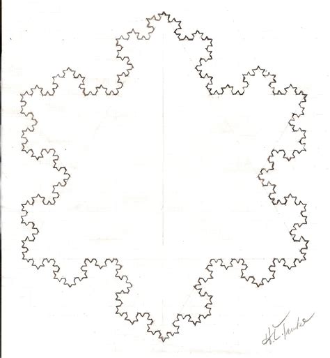 Fractals You Can Draw (The Koch Snowflake or Did It Really Snow In ...