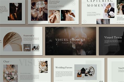 Visuel Wedding - Google Slides | Presentation Templates ~ Creative Market