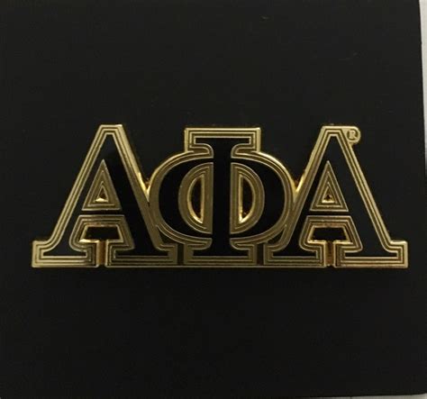 Alpha Phi Alpha Letter Lapel Pin-APAletterpin