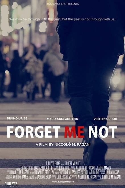 Forget Me Not (2016) — The Movie Database (TMDB)