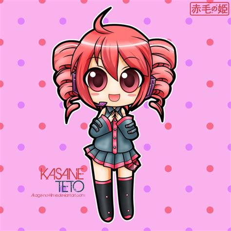 UTAUloid - Kasane Teto by Akage-no-Hime on deviantART | Vocaloid, Vocaloid characters, Chibi