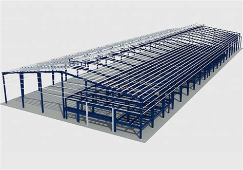 Construction process of light modern prefabricated warehouse - Building ...