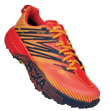 Hoka One One Men's Speedgoat 4 GORE-TEX Orange | Laurie's Shoes