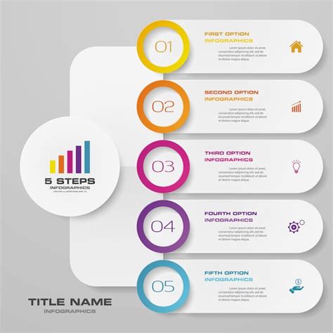 Premium Vector | Presentation chart infographic