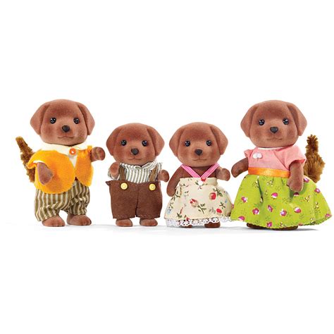 Calico Critters Chocolate Labrador Family - Walmart.com