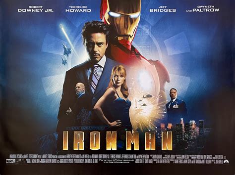 Original Iron Man Movie Poster - Marvel Studios - Robert Downey Jr.