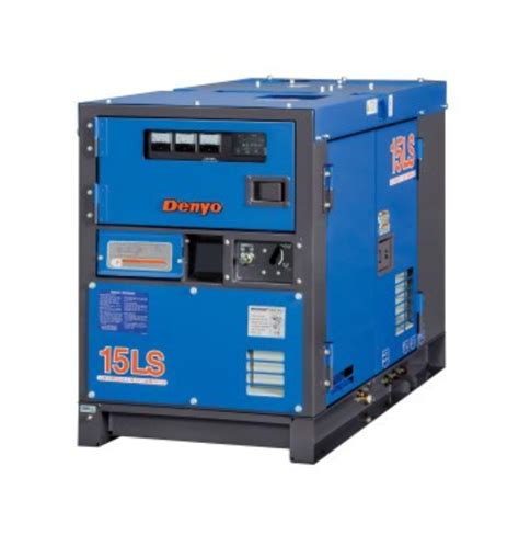 15 kva Sound Proof Diesel Generator - Denyo DCA-15LSK | Silver Line Rental