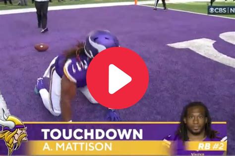 Alexander Mattison Celebration: Viral Twerk TD Dance Earns Fine