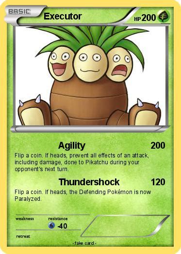 Pokémon Executor 1097O - Agility - My Pokemon Card