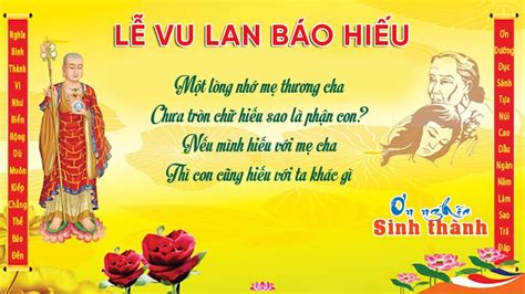 Thiệp Vu Lan - Kính mừng đại lễ Vu Lan Báo Hiếu