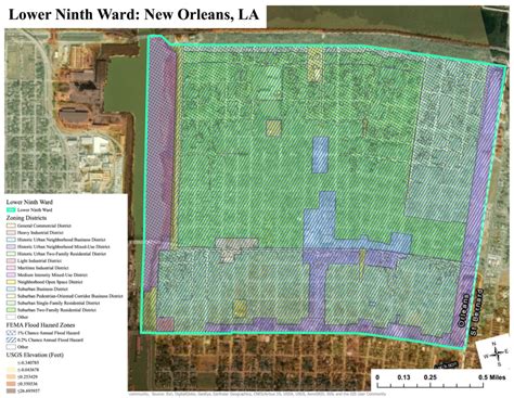 Mapping Flood Risk in New Orleans Using GIS - Global Green