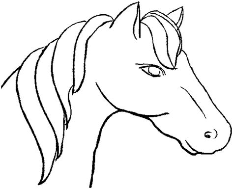 horse-head-coloring-pages | | BestAppsForKids.com